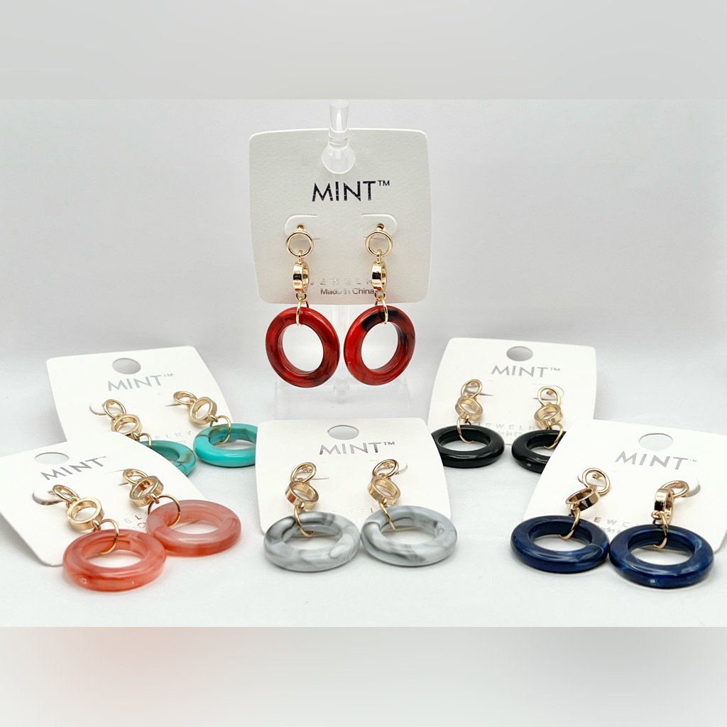 Mint Dangle Earrings 15$